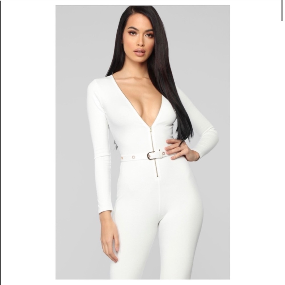 Ivory Sexy Jumpsuit